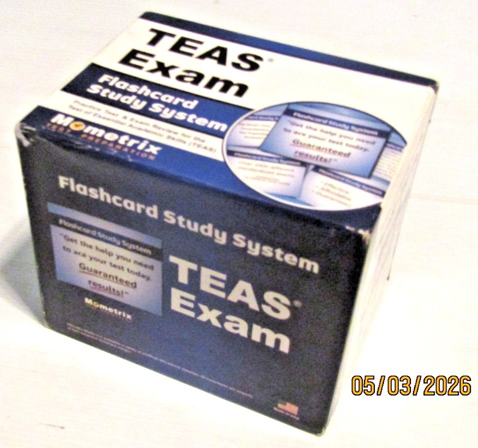 Teas V Exam Flashcard Study System