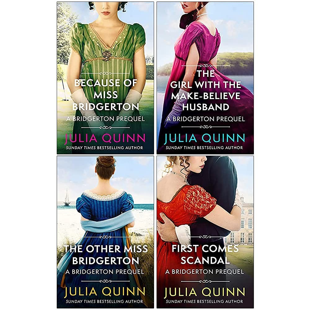 Bridgerton Prequels Rokesbys Series 4 Books Collection Set By Julia Quinn (Becau