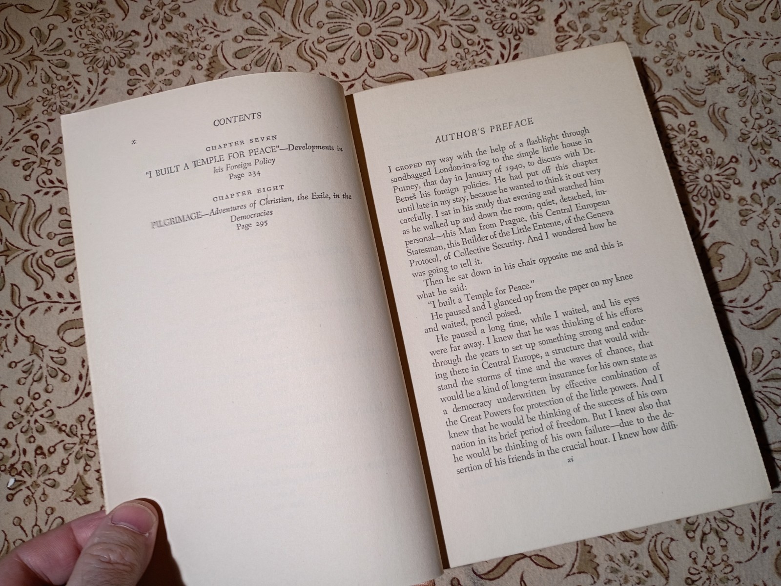 RARE 1940 HC stated 1st Ed – I Built A Temple For Peace by Edward B. Hitchcock