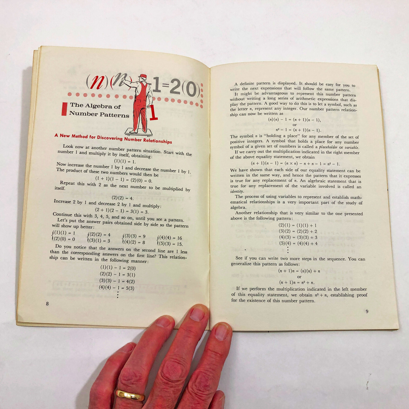 Number Patterns PB 47 pages Webster Publishing 1960 Glenn & Johnson