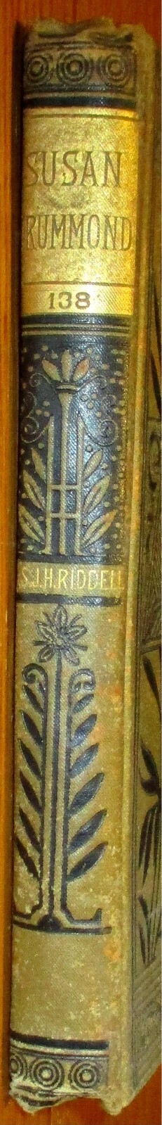 Vintage Susan Drummond “A Novel” by Mrs. J. H. Riddell H/C 299 Pages RARE