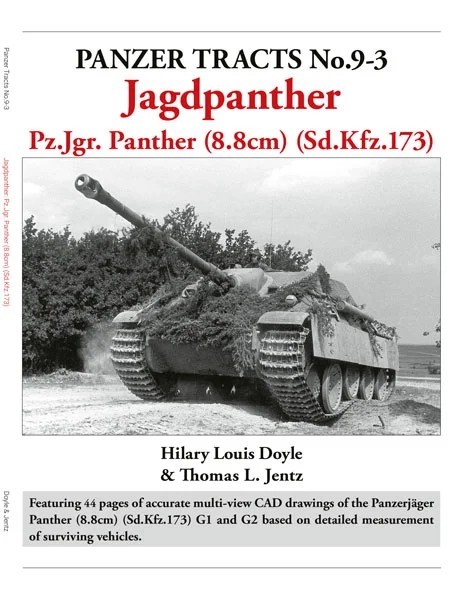 PANZER TRACTS 9-3 JAGDPANTHER Pz.Jgr. Panther (8.8cm) (Sd.Kfz.173) revised