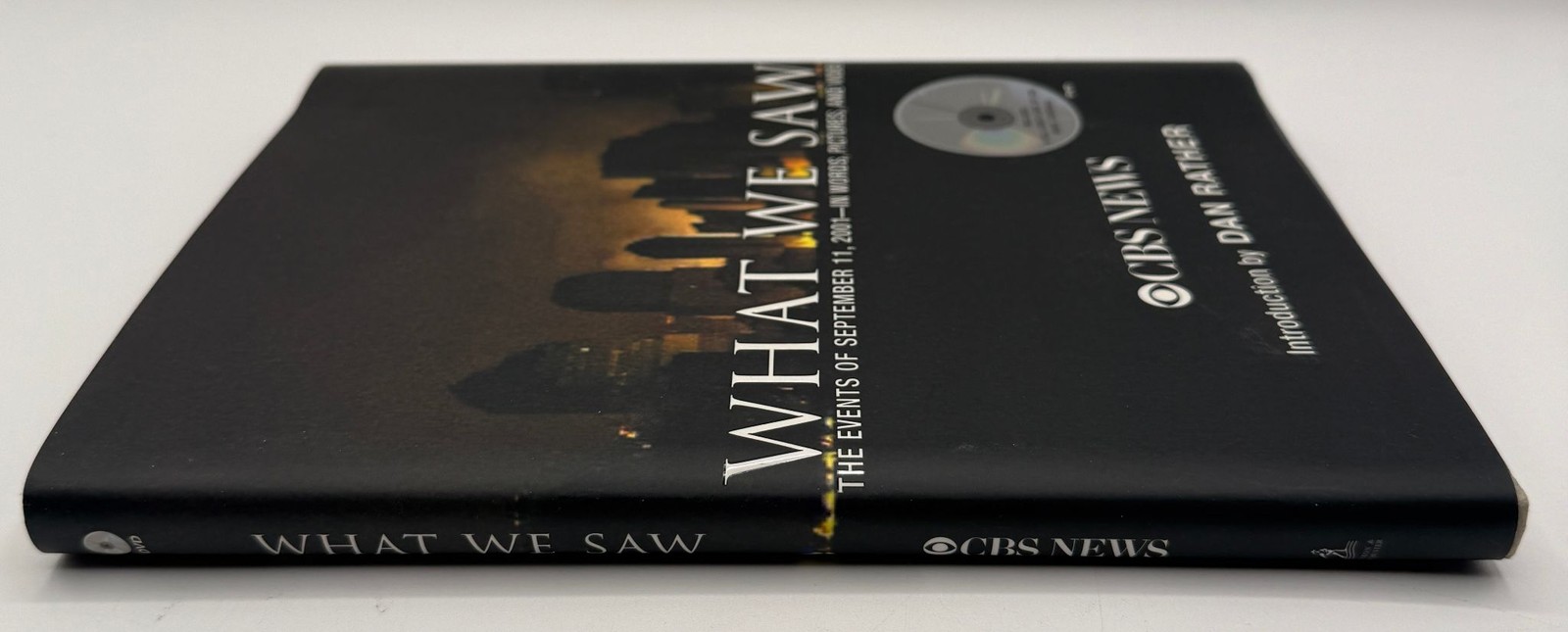 What We Saw CBS News Hardcover Book with DVD 2001 America Responds Stamp Sheet