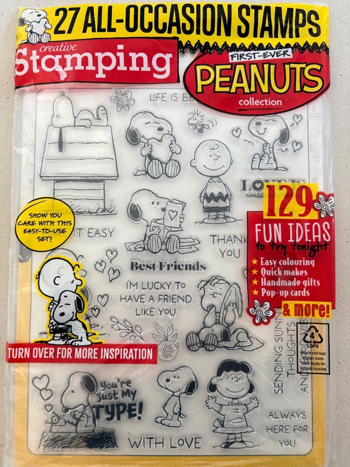 Creative Stamping Magazine Rare Copy VHTF #156 Peanuts Collection Snoopy Stamps