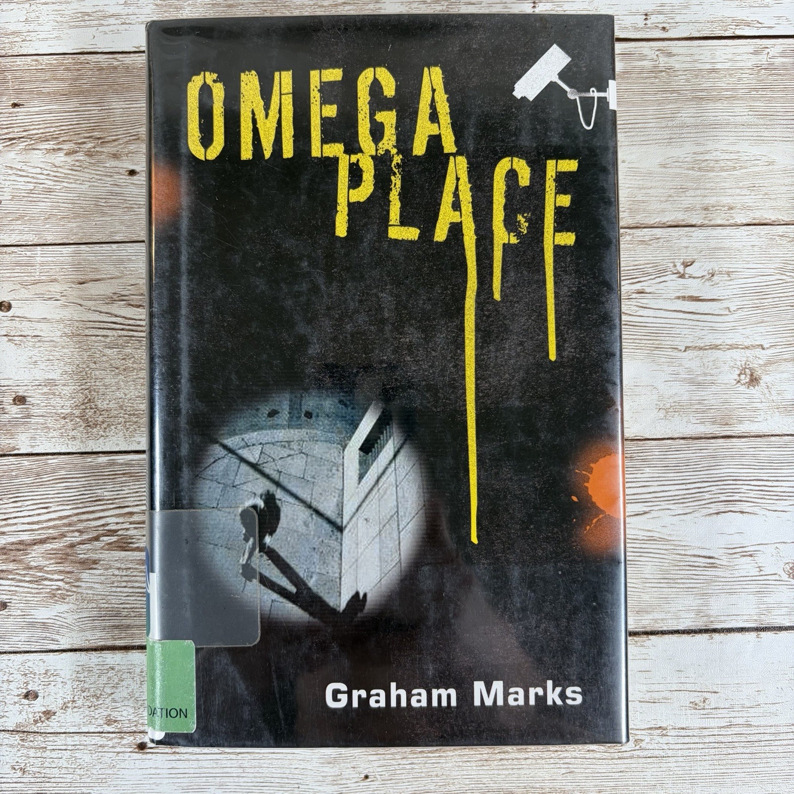 Omega Place Graham Marks (2007, Hardcover) Ex-Library Teen YA Dust Jacket