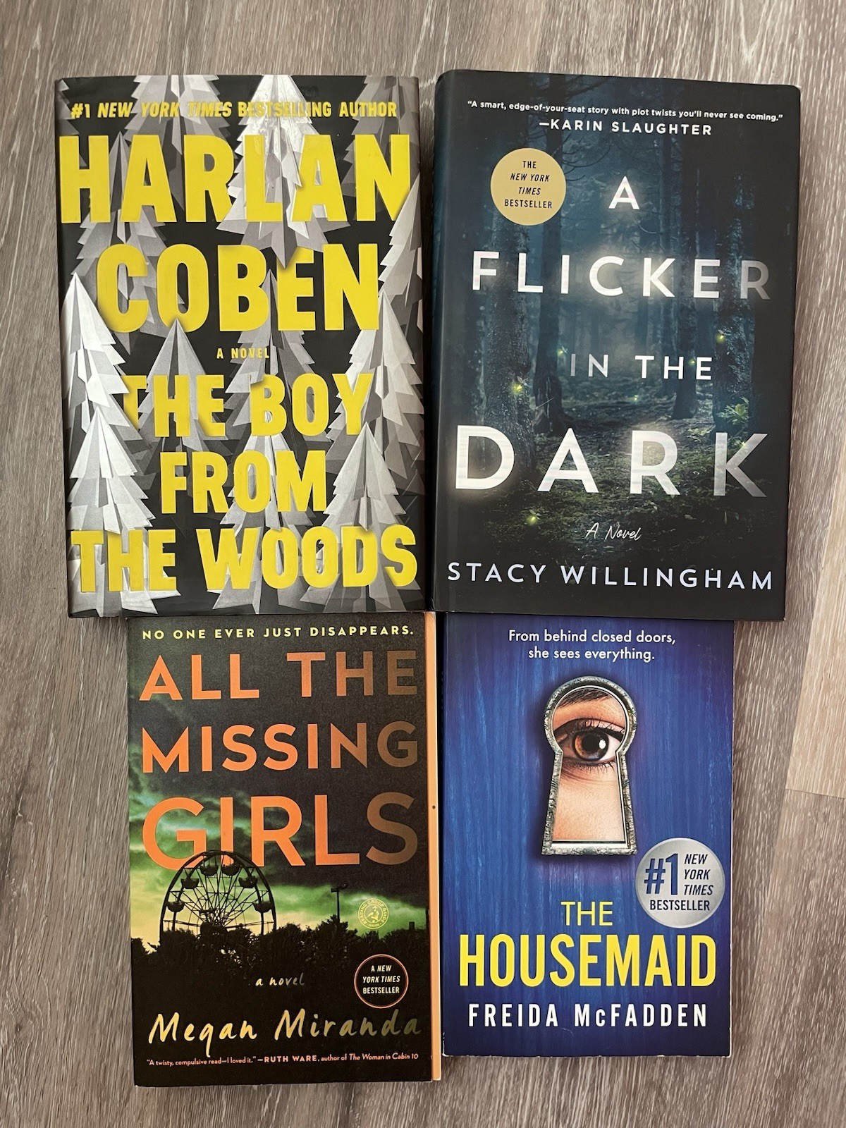 Lot 7 Mystery Thriller Books