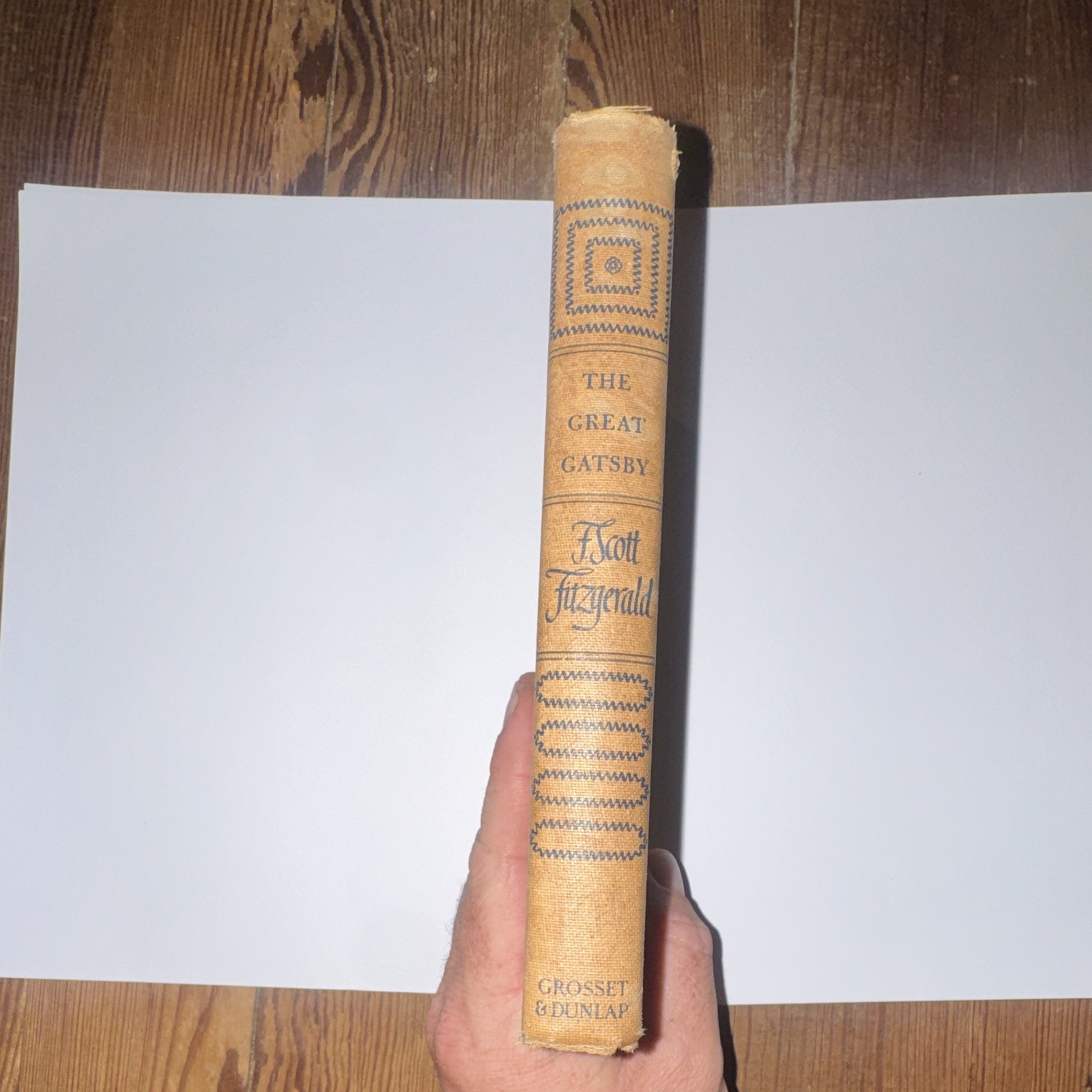 F. Scott Fitzgerald The Great Gatsby Hardcover 1925 Inscribed Grosset & Dunlap