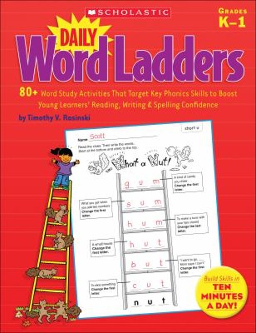 Daily Word Ladders Paperback Timothy V. Rasinski
