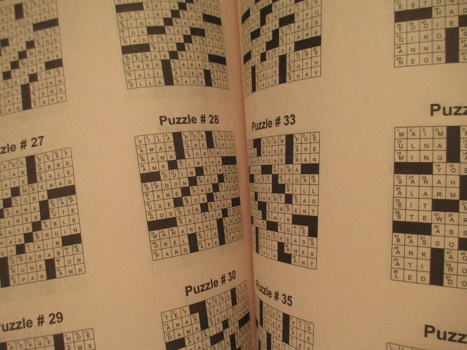Crossword Puzzle Book, Puzzle Blast Crosswords Vol #2
