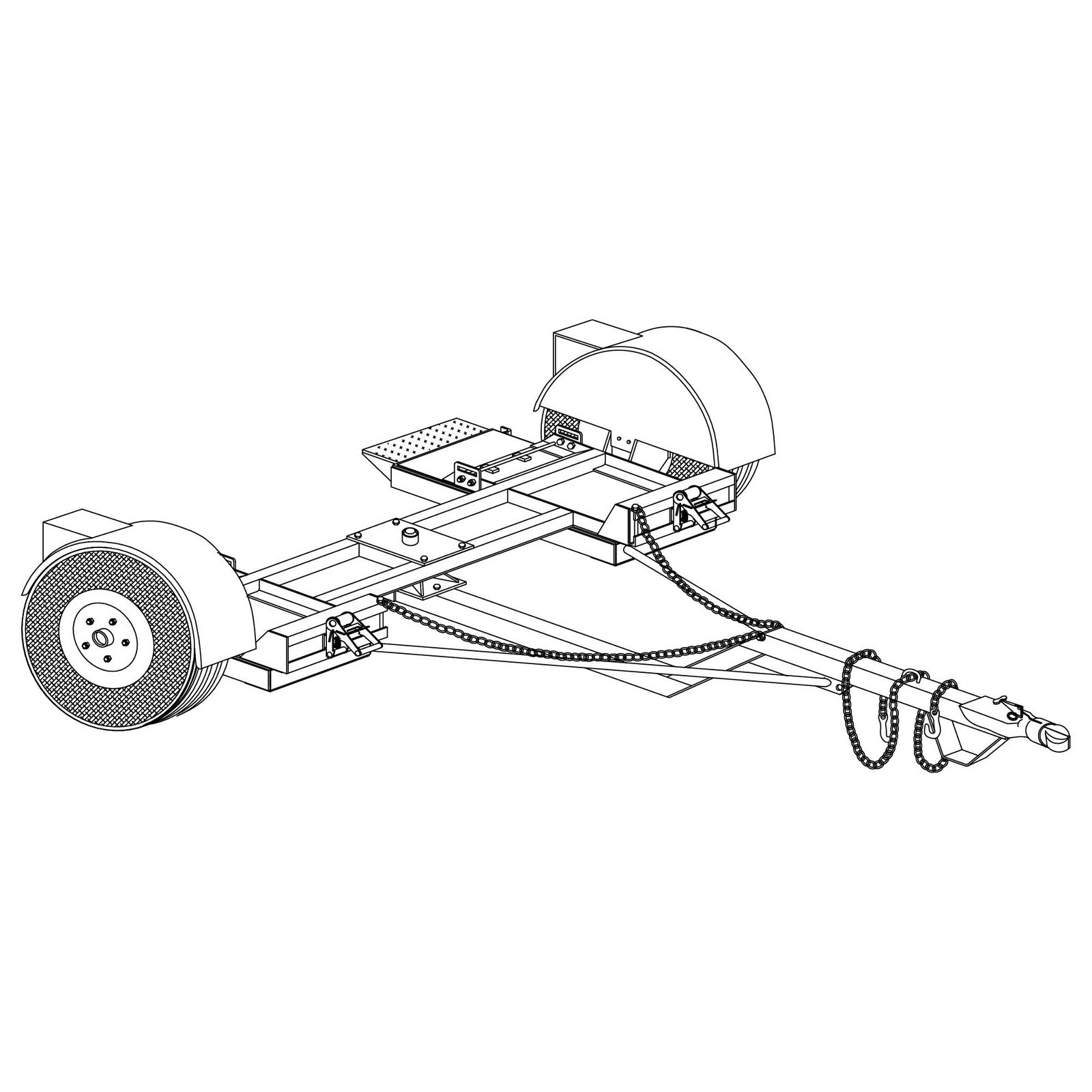 Plans To Build a Car Tow Dolly Guide, Step By Step Procedures,