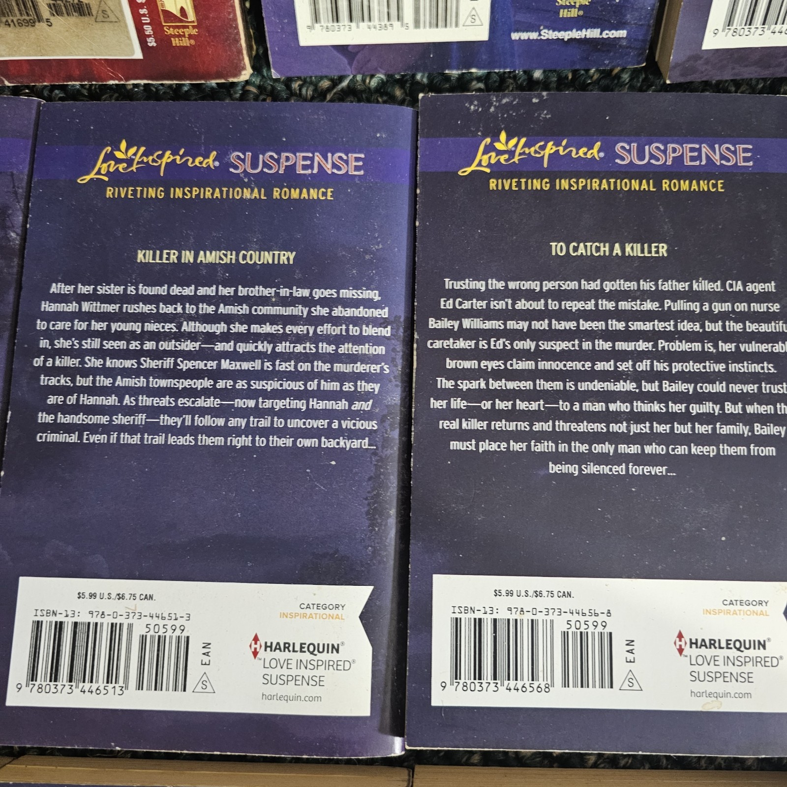 Love Inspired Suspense 15 Book Lot