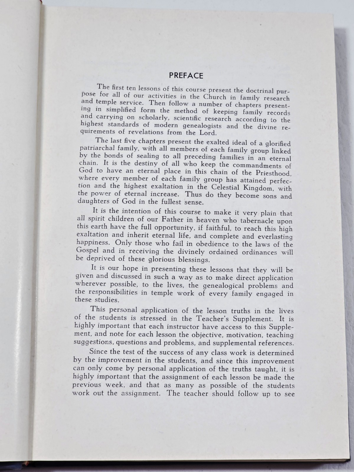 Family Exaltation By Archibald F. Bennet 1957 LDS Deseret Book Company