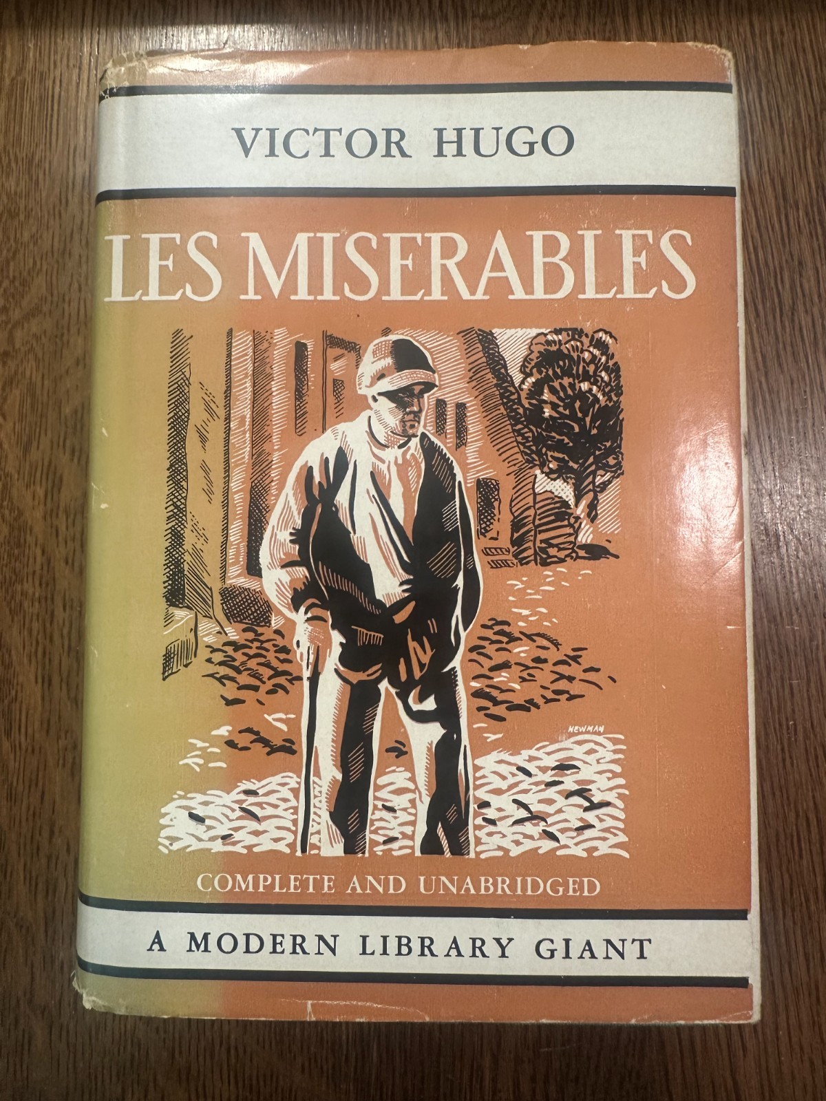 Victor Hugo / Les Miserables HC/DJ Modern Library Edition