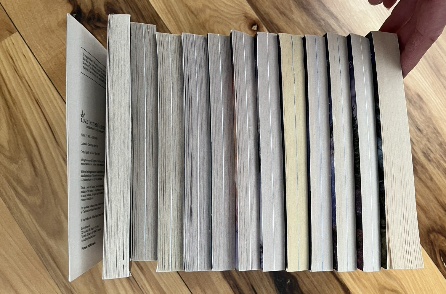 Lot of 12 Love Inspired Suspense Series Romance Paperbacks. 12/2013 to 12/2024
