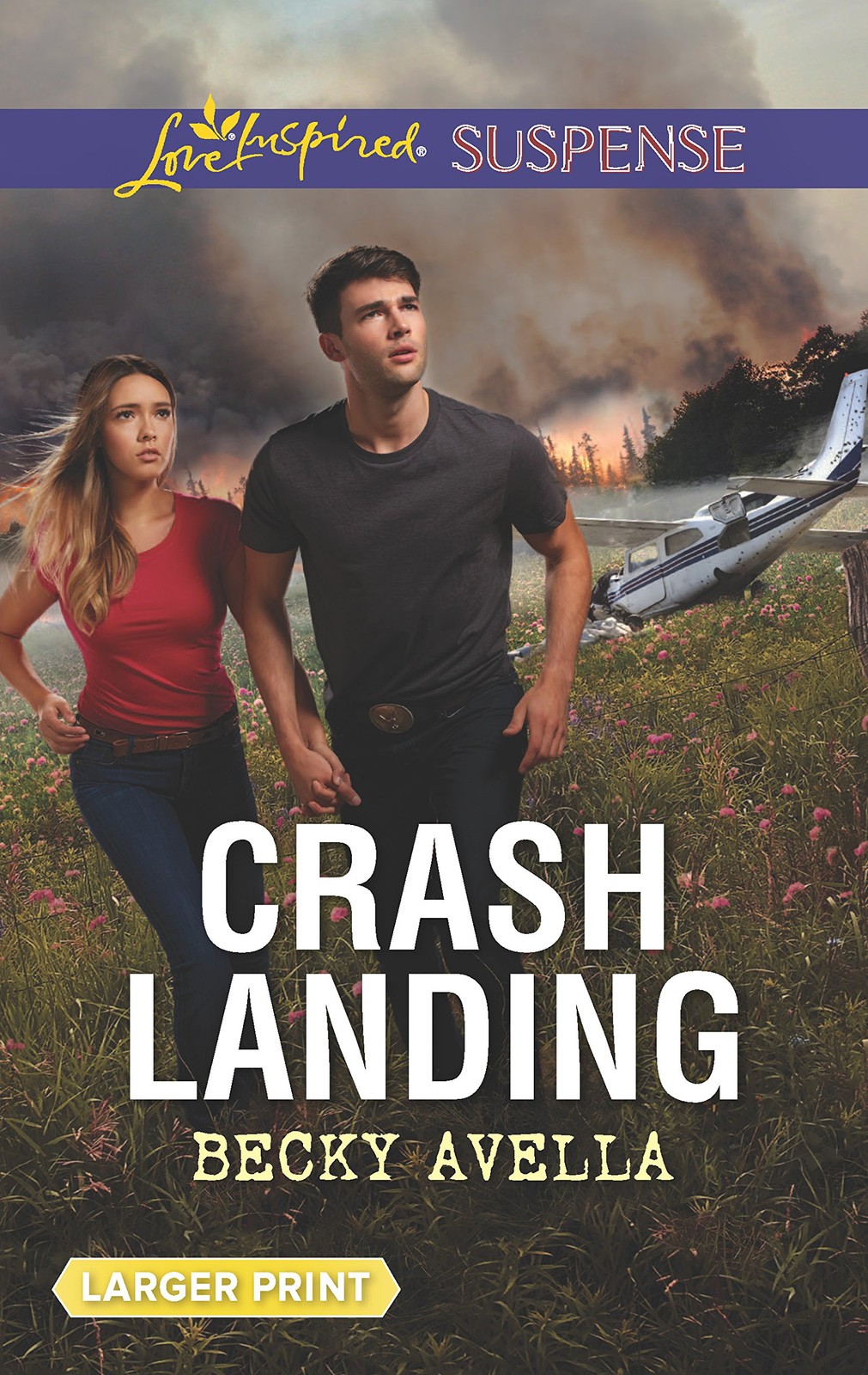 Crash Landing (Love Inspired Suspense (Large Print))
