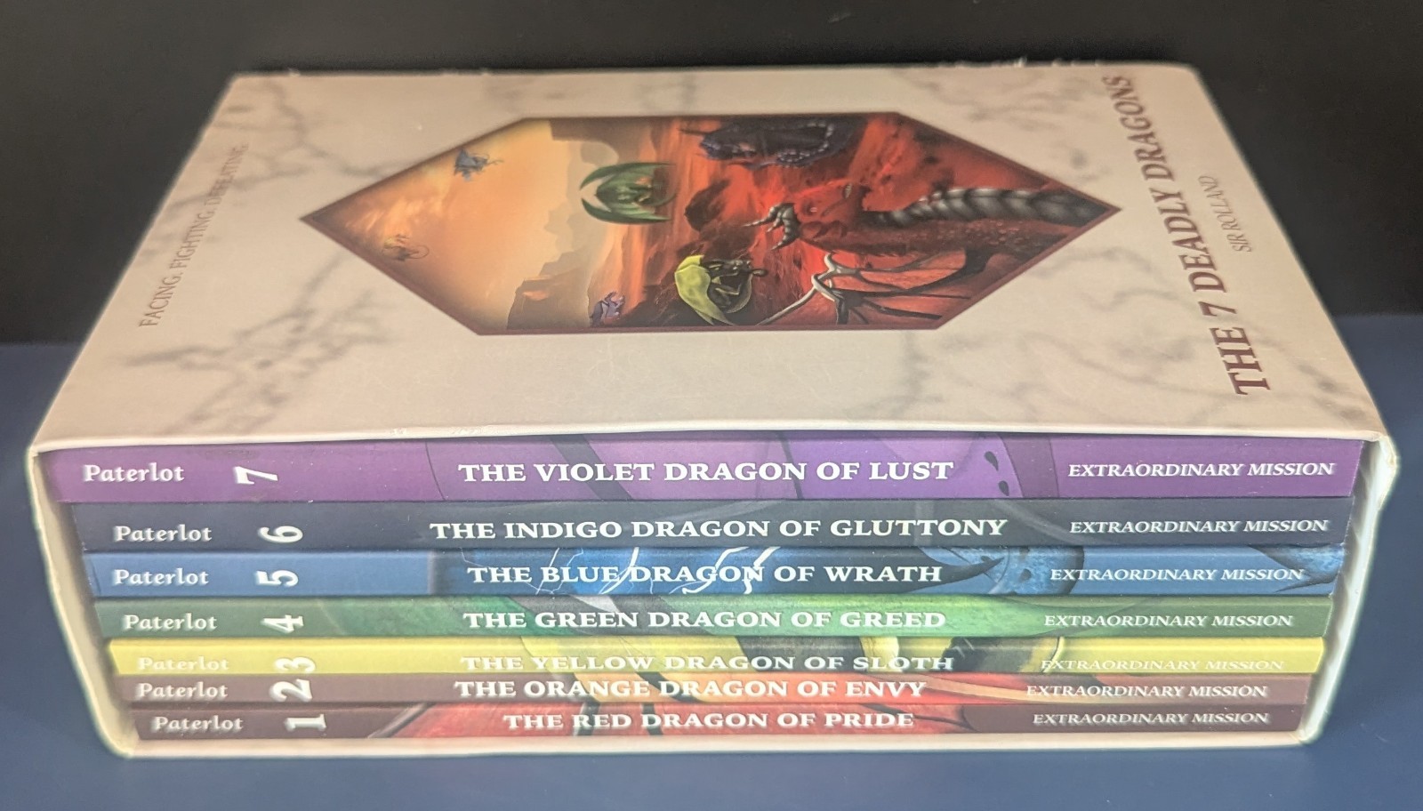 The 7 Deadly Dragons Sir Rolland Paterlot Box Set PB Book Series Stay Holy Slay