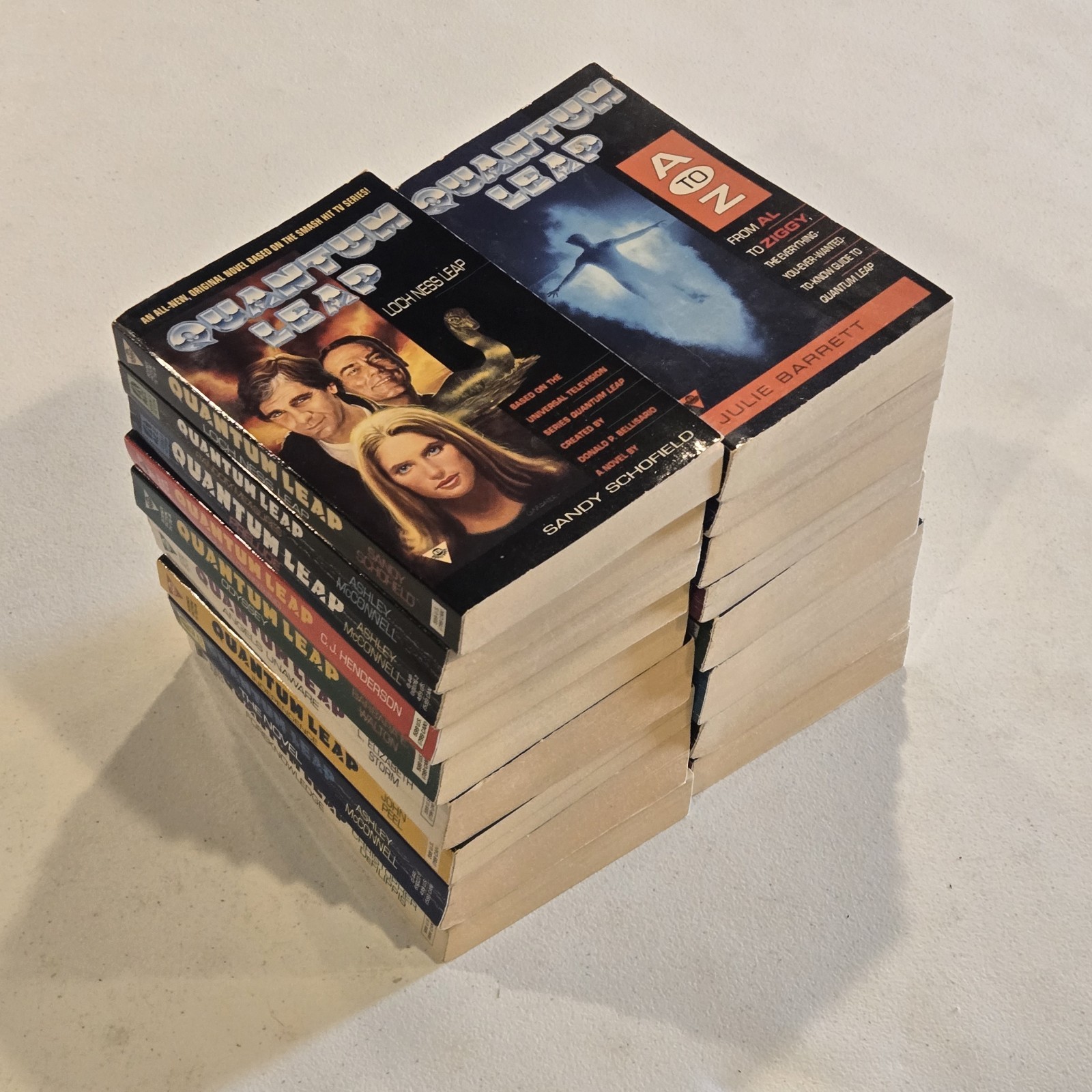 Quantum Leap – Obsessions/Odyssey/Mirror’s Edge… PAPERBACK BOOK – LOT OF 16