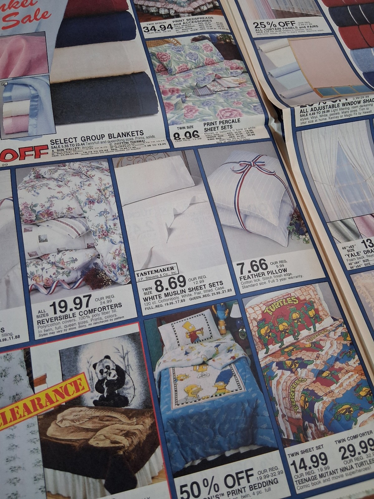 Vintage 80s Ames Department Store Weekly Newspaper Flyer Ad Presidents Day Sale