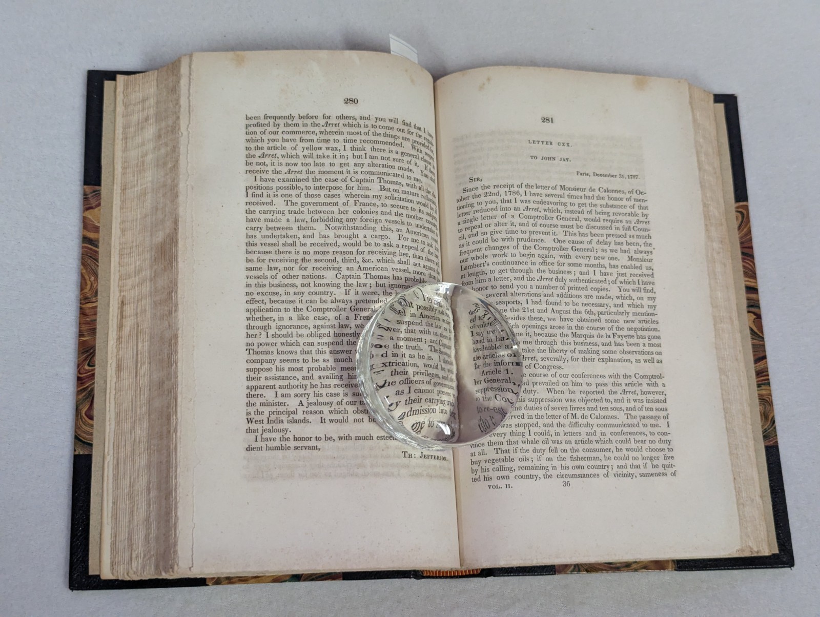 Memoir Correspondence Miscellanies of Thomas Jefferson ~ Antique 1829 ~ Randolph