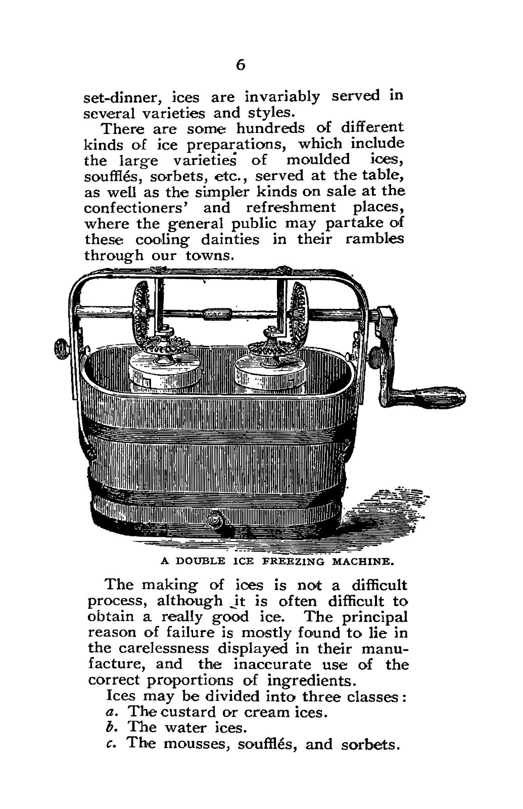 1907 Ices And How To Make Them Vintage Cook Book 106 Pages