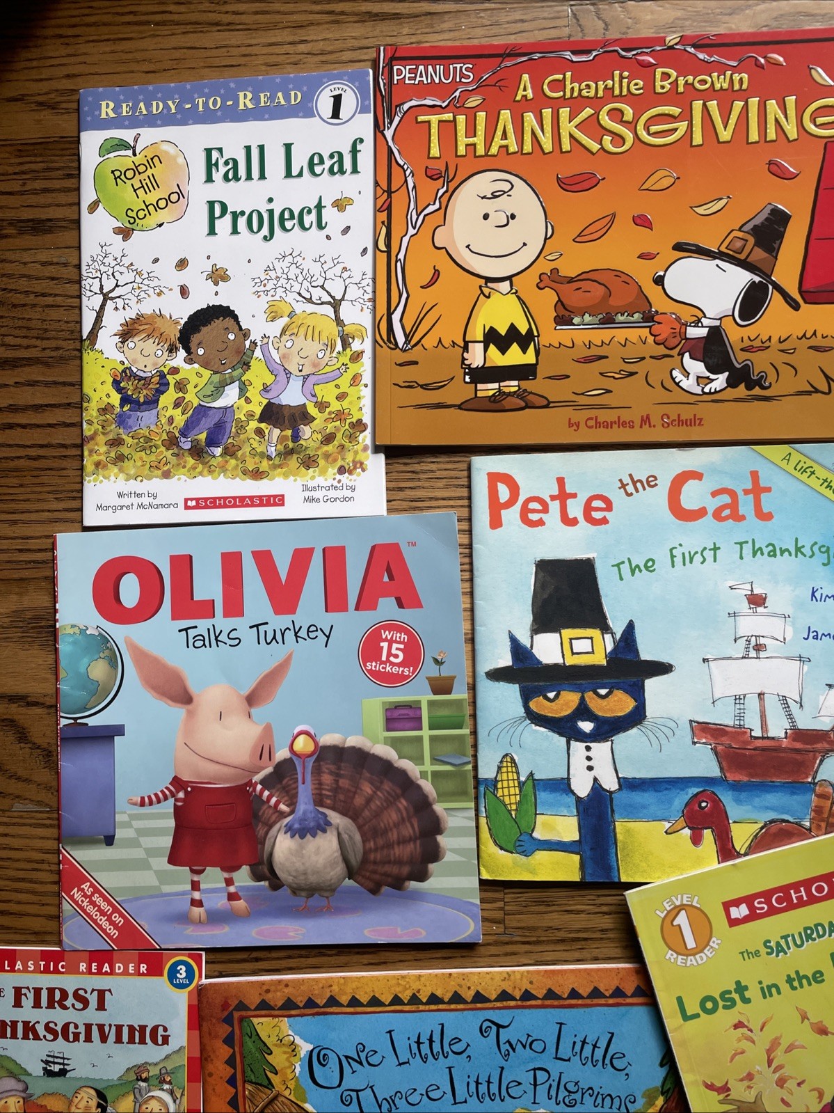 Lot of 20 Thanksgiving Fall Autumn Childrens Kids Books Turkey Holiday Classroom