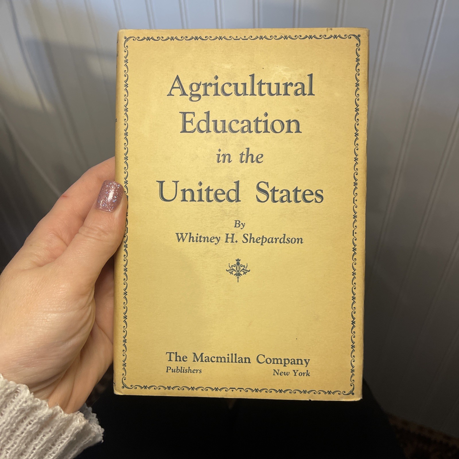 Antique Macmillan Agriculture & Rural Sociology Lot (6) 1920-1929 First Editions