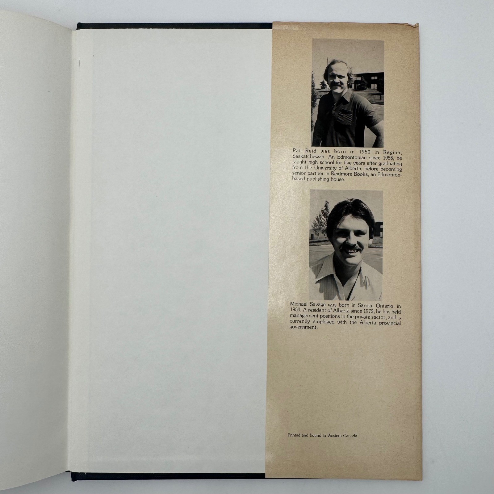 Alberta Province of Promise 1981 Hardcover DJ Multi-Signed/Inscribed Copy