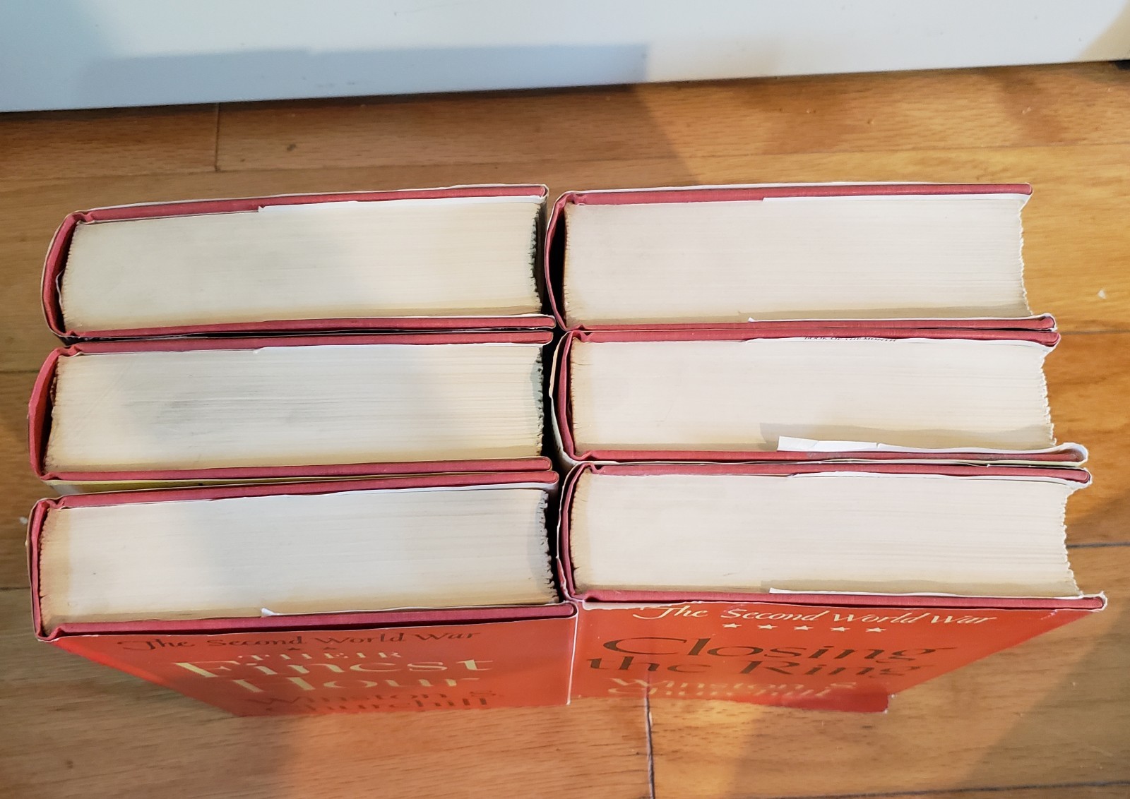Winston Churchill – Second World War – 6 Vol. Hard Cover w/ Dust Jackets (BCE)