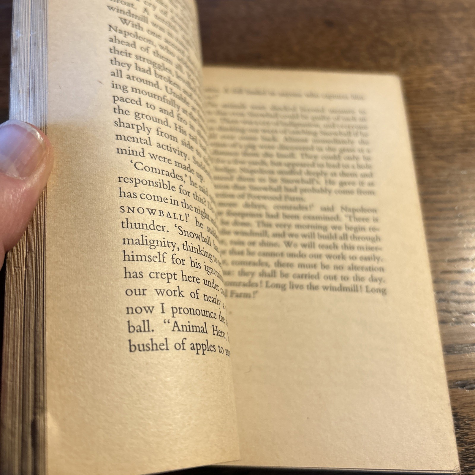 ANIMAL FARM George Orwell – Penguin Paperback No 838 1955