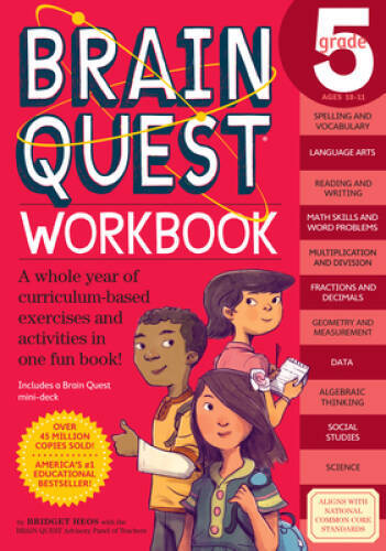 Brain Quest Workbook: Grade 5 – Paperback By Heos, Bridget – GOOD