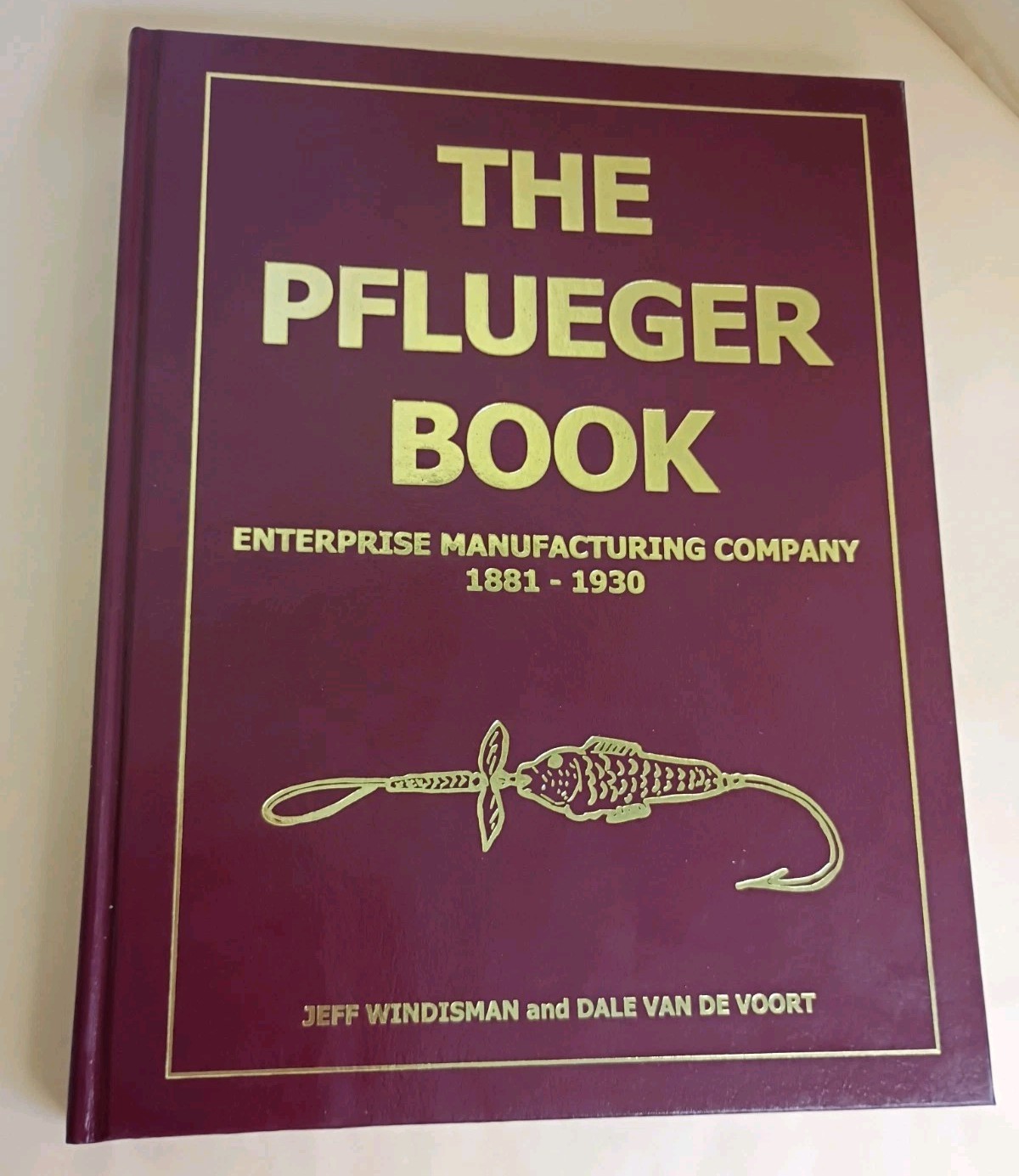 New SIGNED HC Book PFLUEGER 300 pages 1881-1930 By WINDISMAN & VAN DE VOORT