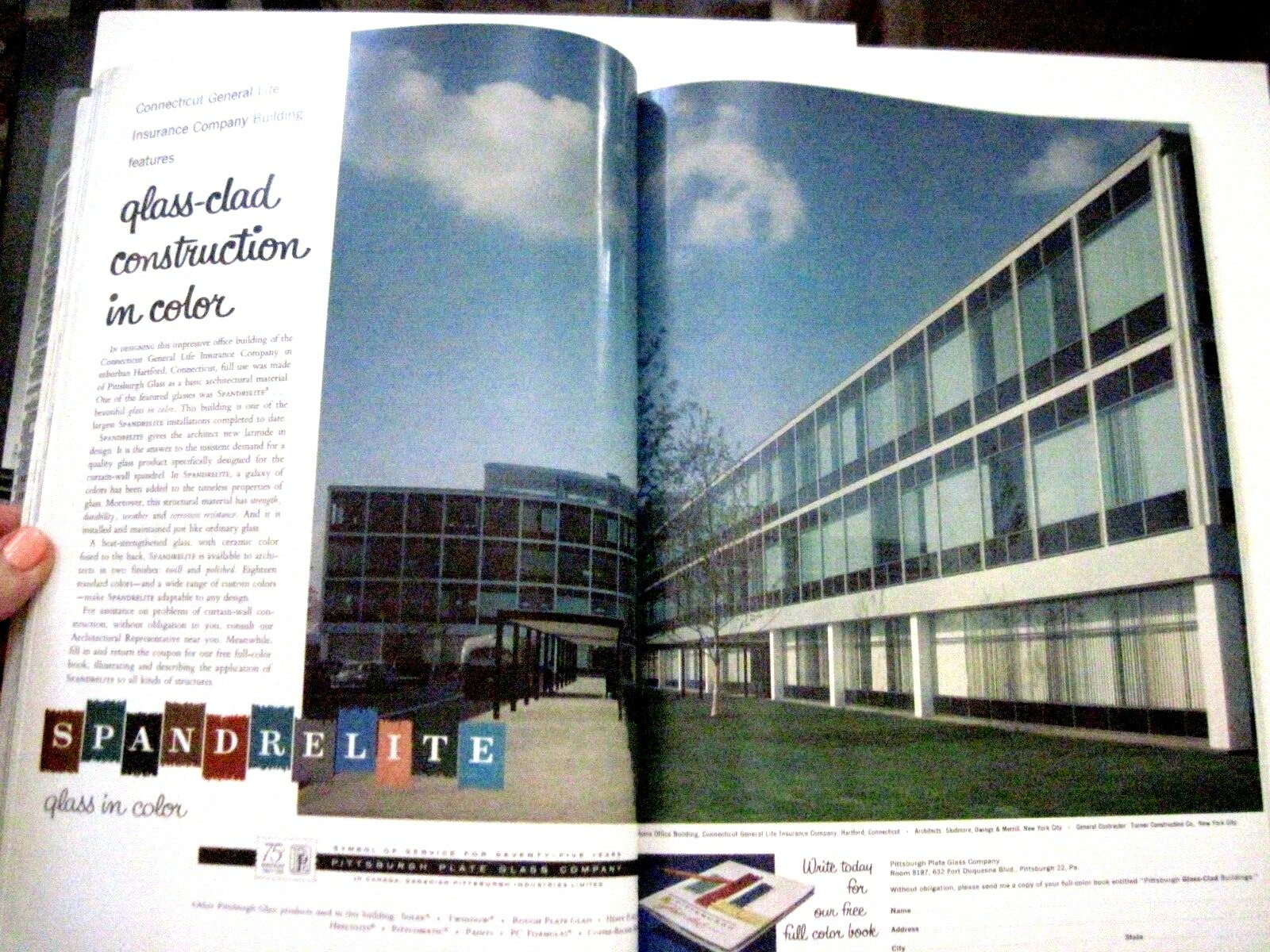 April 1958 Magazine “Progressive Architecture” w/ 264 Pages of Building Designs*