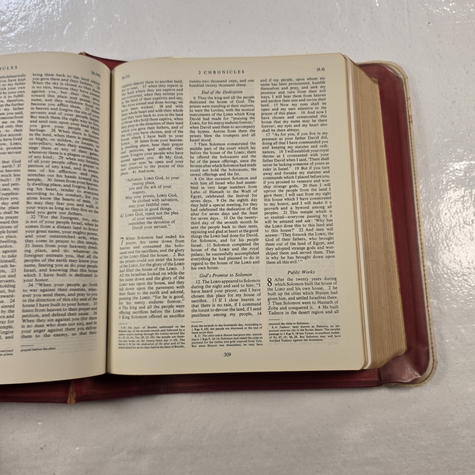 Vtg 1971 New American Bible Holy Name Edition Spiritual Arts Catholic Family