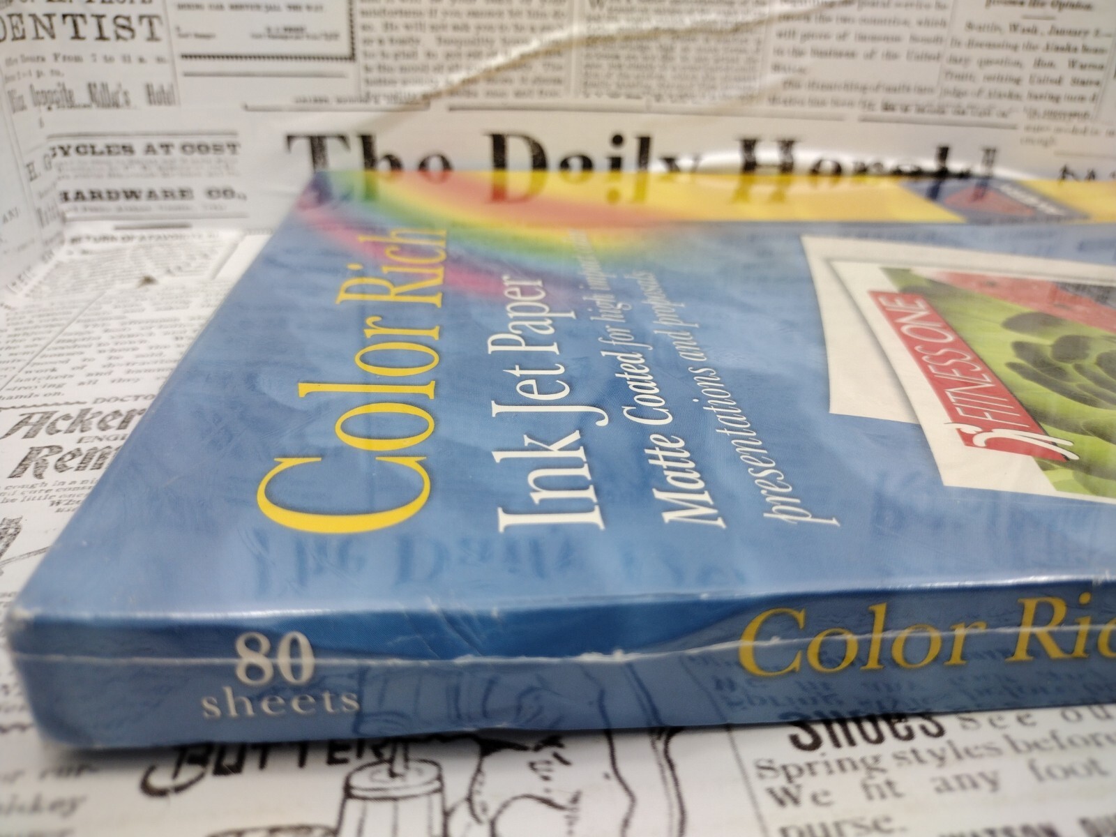Avery Color Rich/Matte Coated Inkjet Paper 98 Bright 28LB 80Sheets 8.5″ x 11″