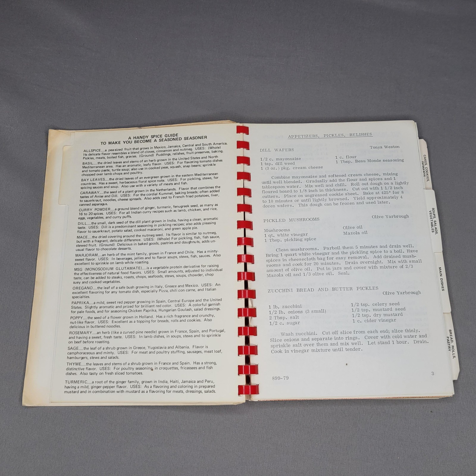 Vintage Yolo General Hospital Auxiliary Incredible Edibles Cookbook Woodland CA
