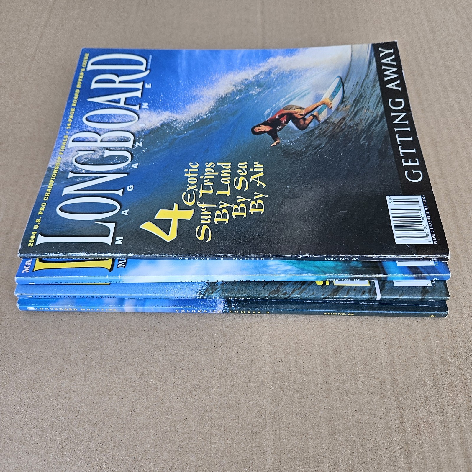Longboard Magazine Lot of 4 – 2005 Dale Velzy Remembered Board Buyers Guide