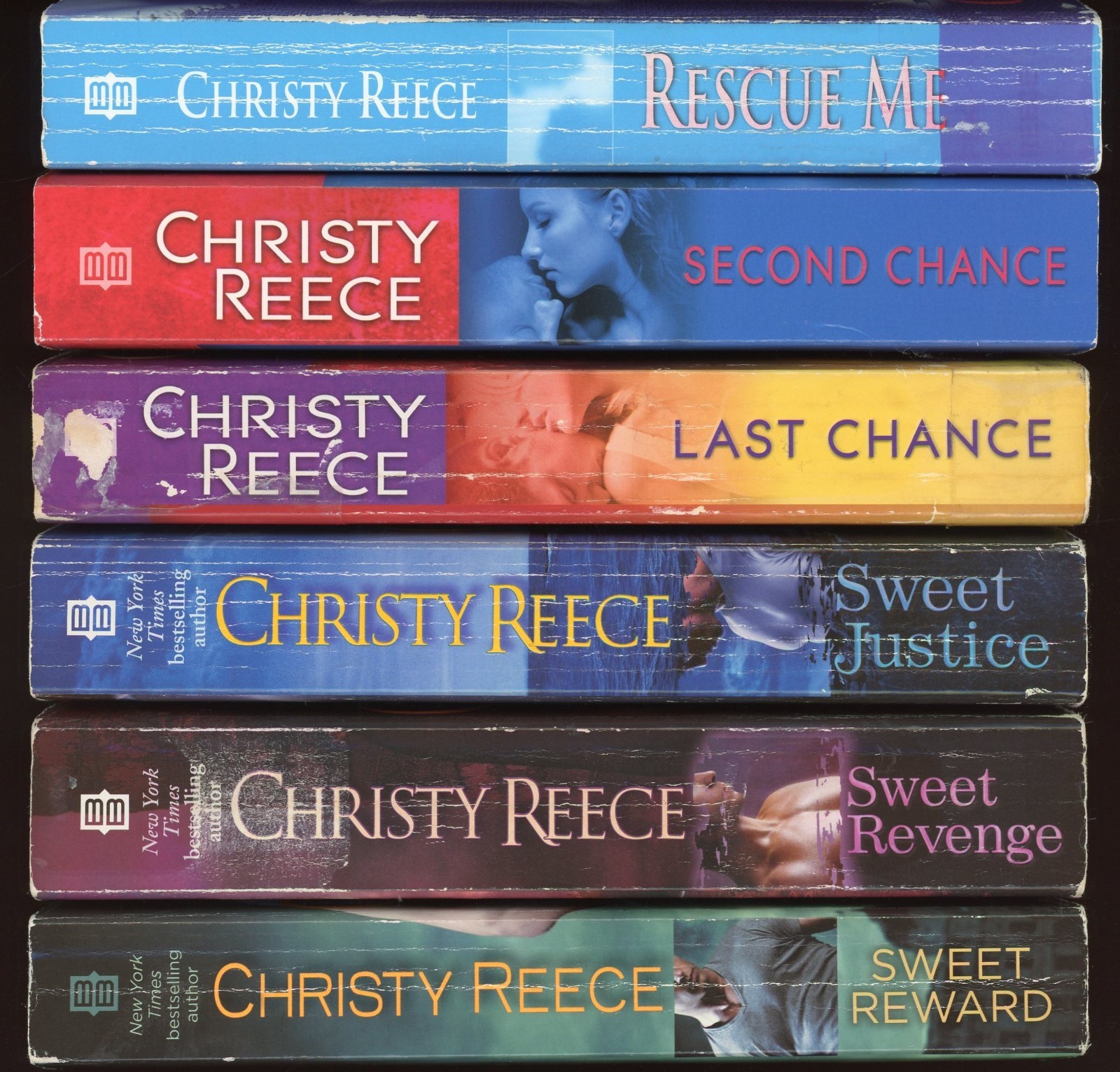 Last Chance Rescue Sensual Romance Lot of 6 Paperback by Christy Reece