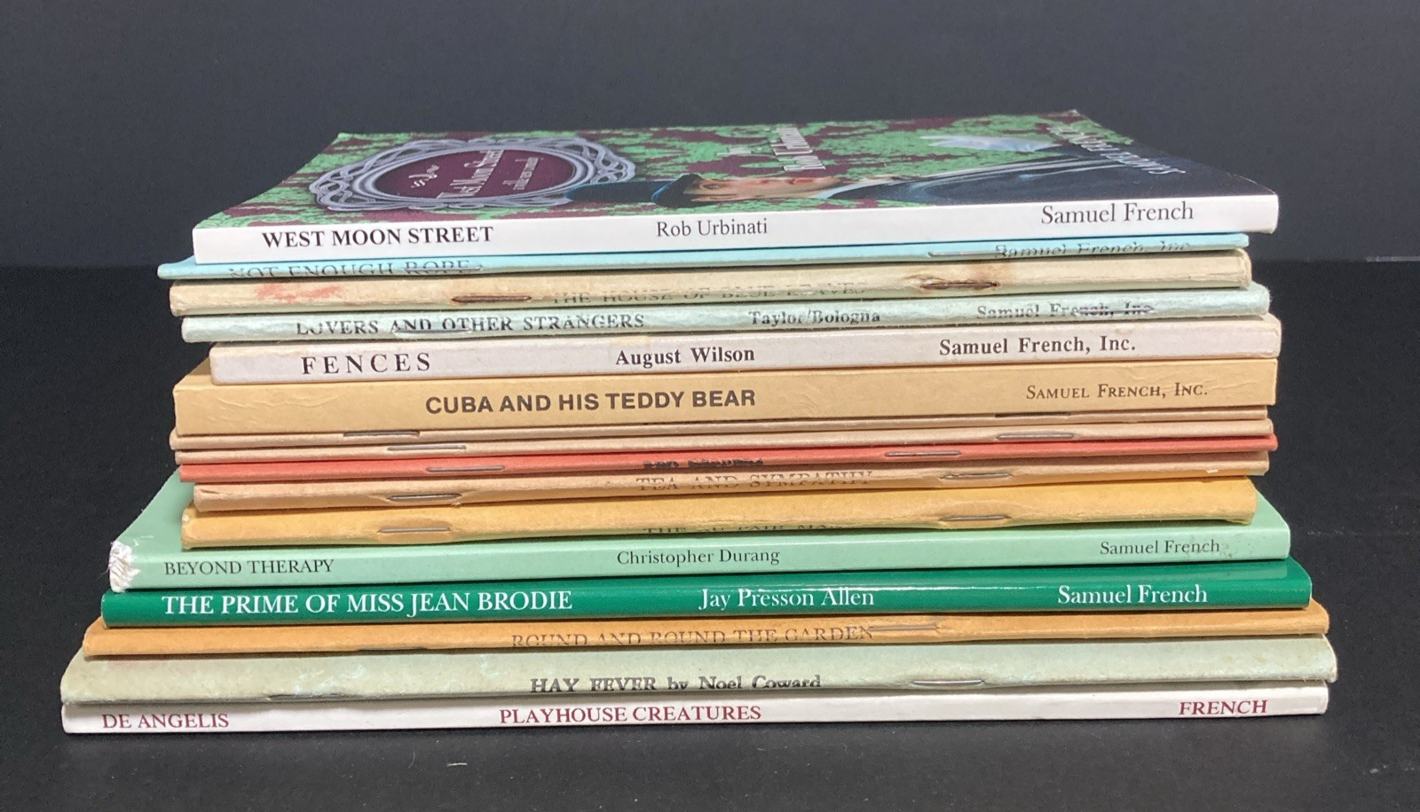 Lot Of 16 Plays | Vintage Samuel French, Inc Play Books