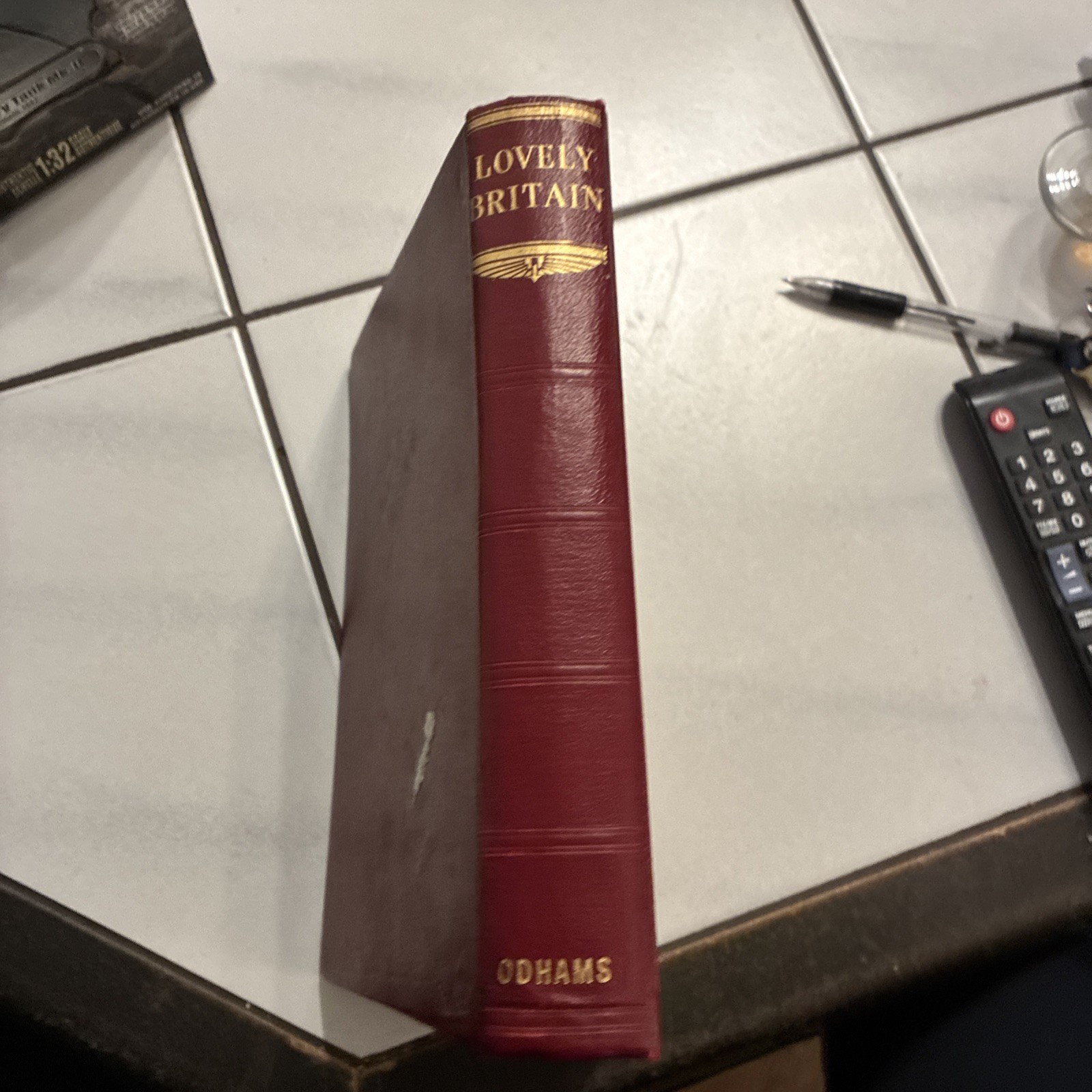 Lovely Britain by Odhams vintage guide to the UK 512 pages of Britain 1949