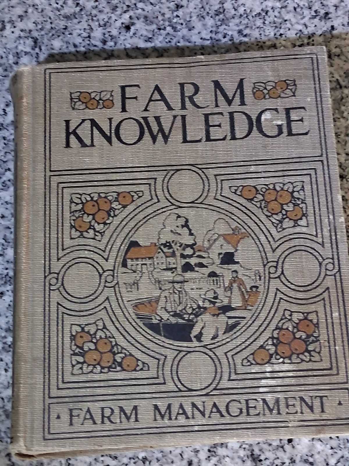 1919 Antique Agriculture Book “Farm Knowledge: Farm Management”
