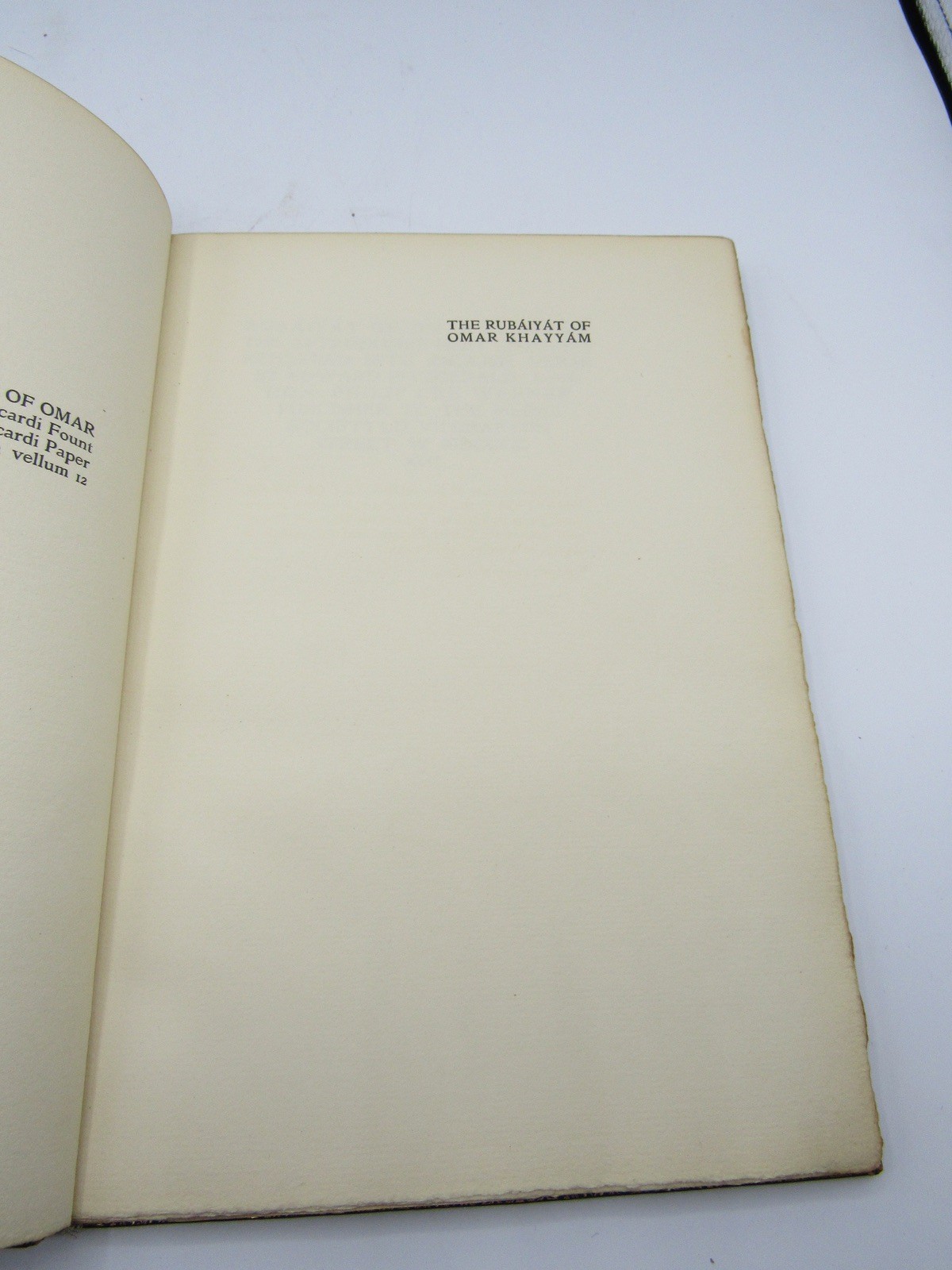 Sangorski & Sutcliffe fine binding gilt tooled leather Rubaiyat Omar Khayyam