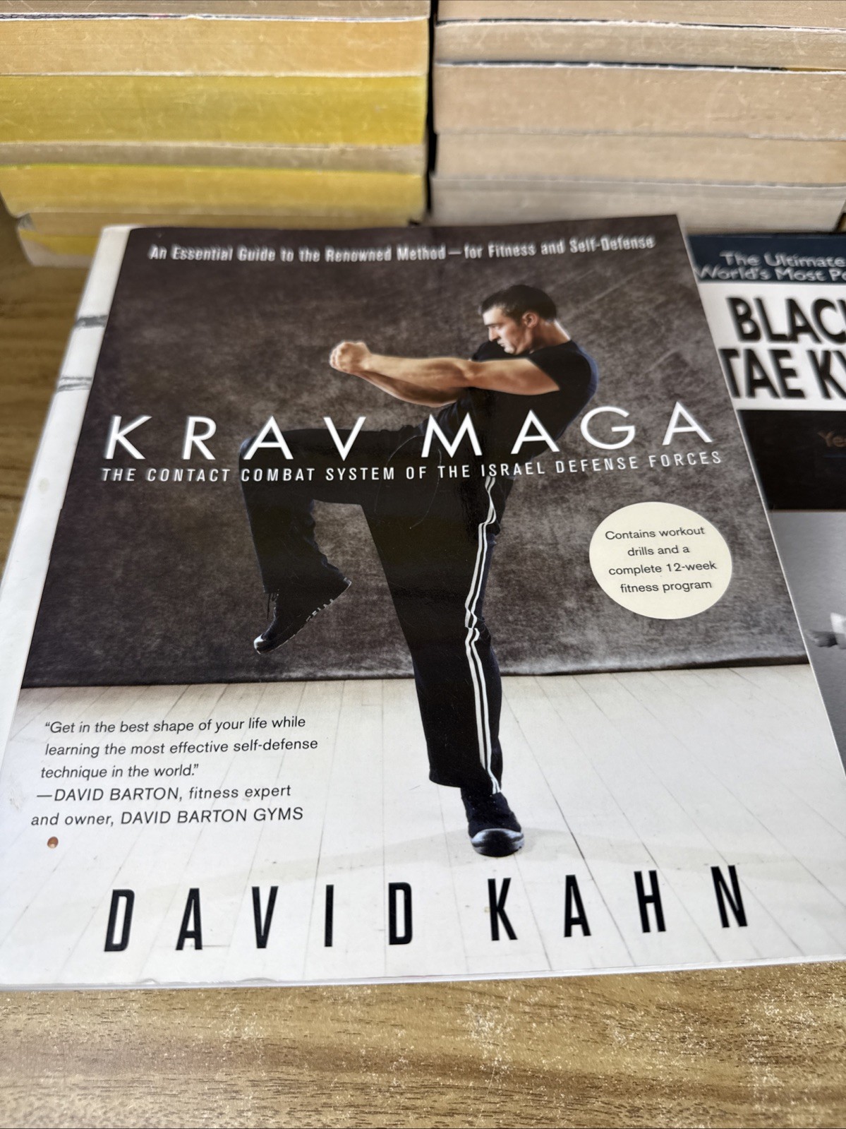 Martial Arts Book Lot of 7 Tae Kwon Do Bruce Lee Tai Chi Krav Maga Jeet Kune Do