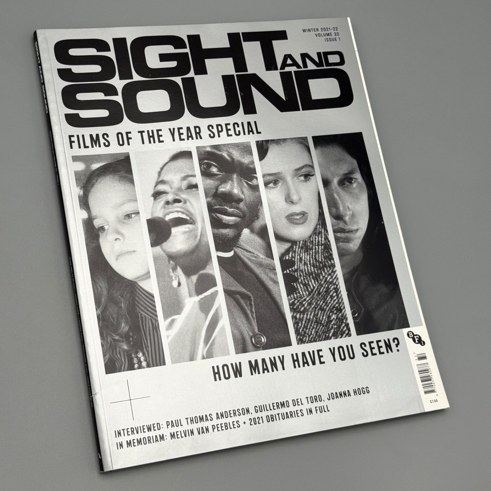 Sight and Sound magazine – Winter 2021-22 – Films of the Year – Vol 32 Issue 1