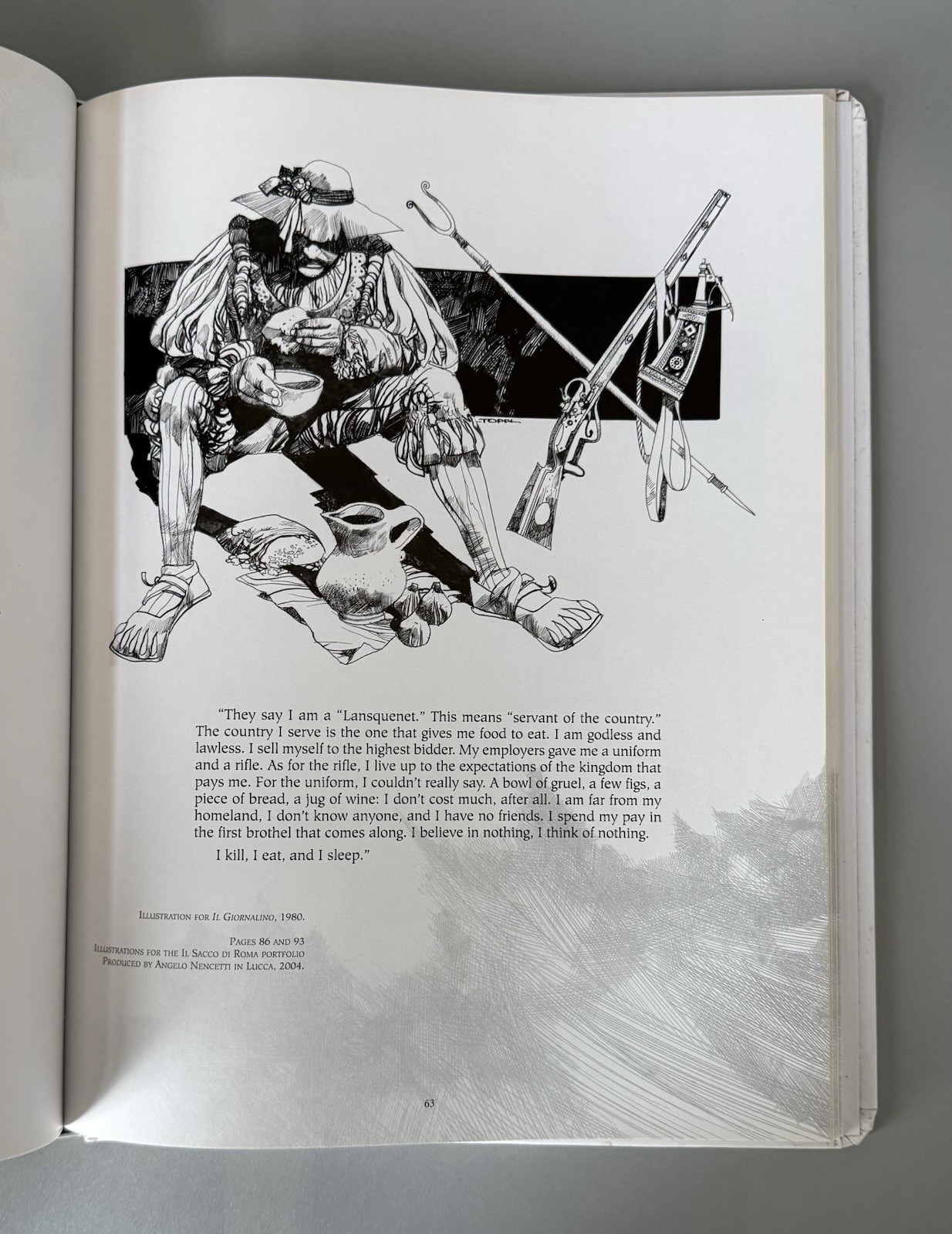The Sergio Toppi Gallery: Harlots and Mercenaries — Hardcover — 2008 Magnetic