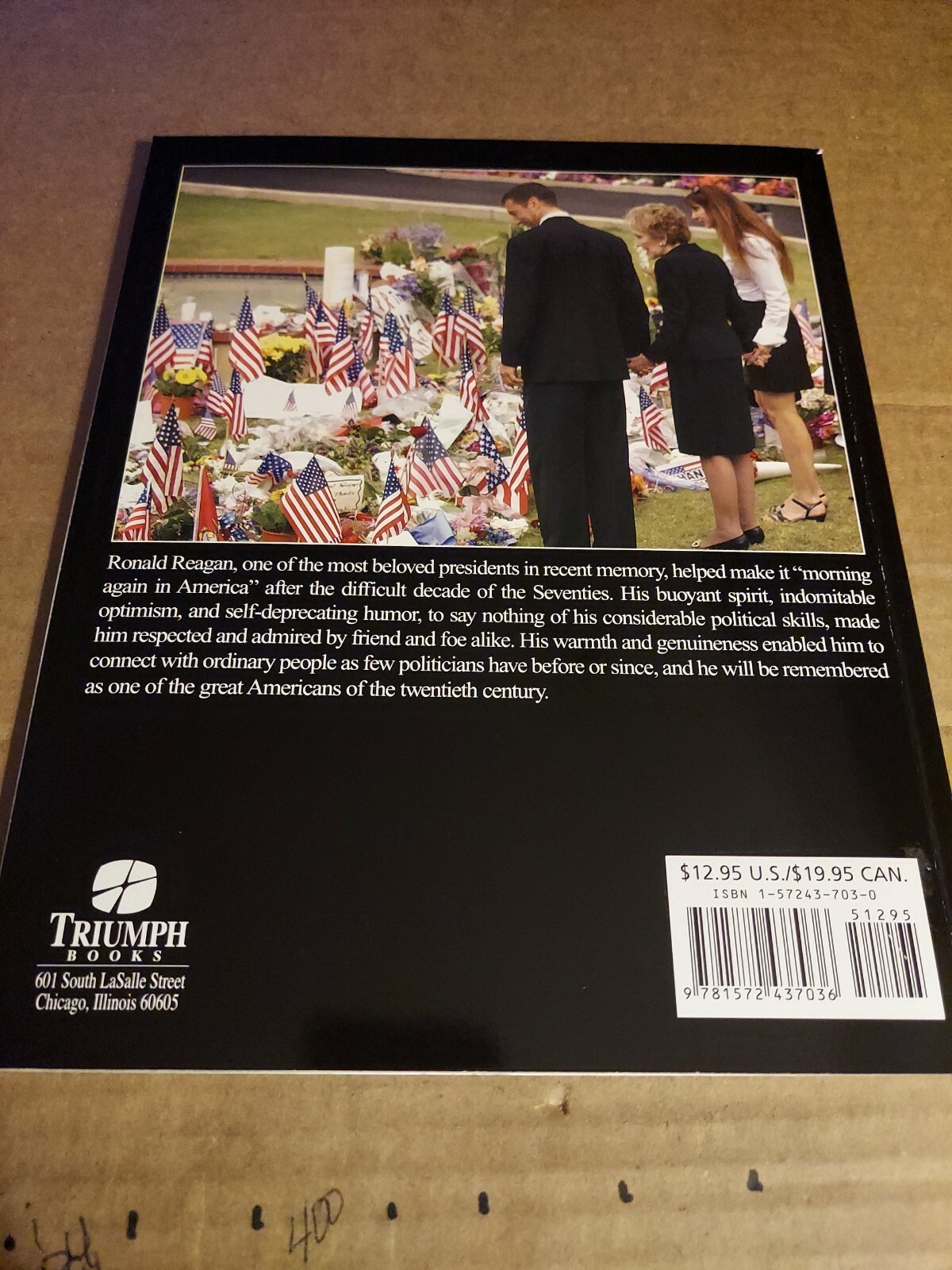 2004 “Ronald Reagan: A Tribute by Triumph” by Triumph Books