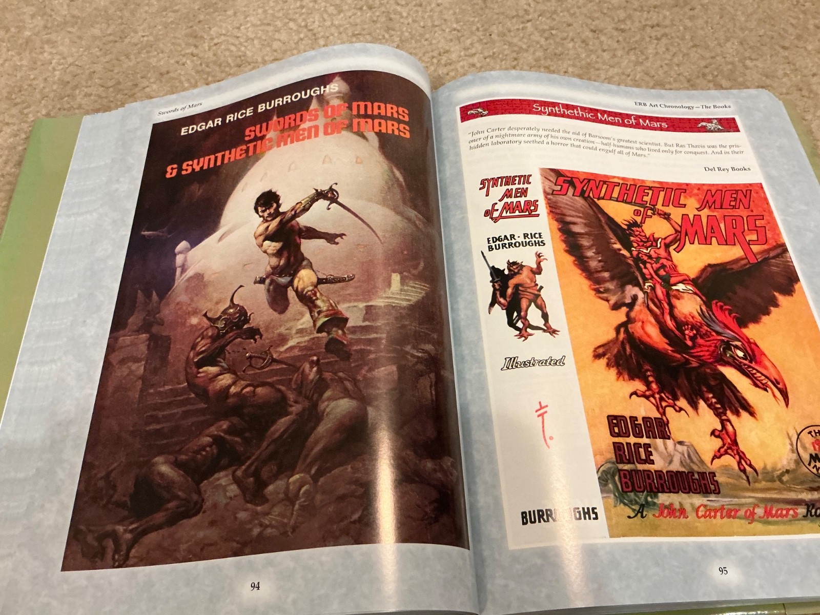 EDGAR RICE BURROUGHS 100 YEAR ART CHRONOLOGY by Michael Tierney 4 Vol Slipcase