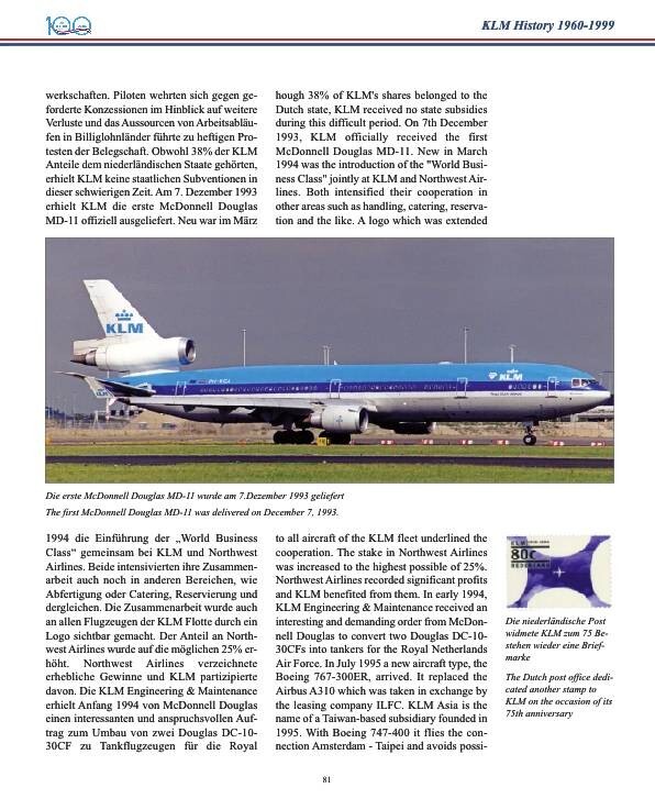 New! KLM Royal Dutch Airlines “1919 – 2019” 100th Anniversary Book (Hardcover)