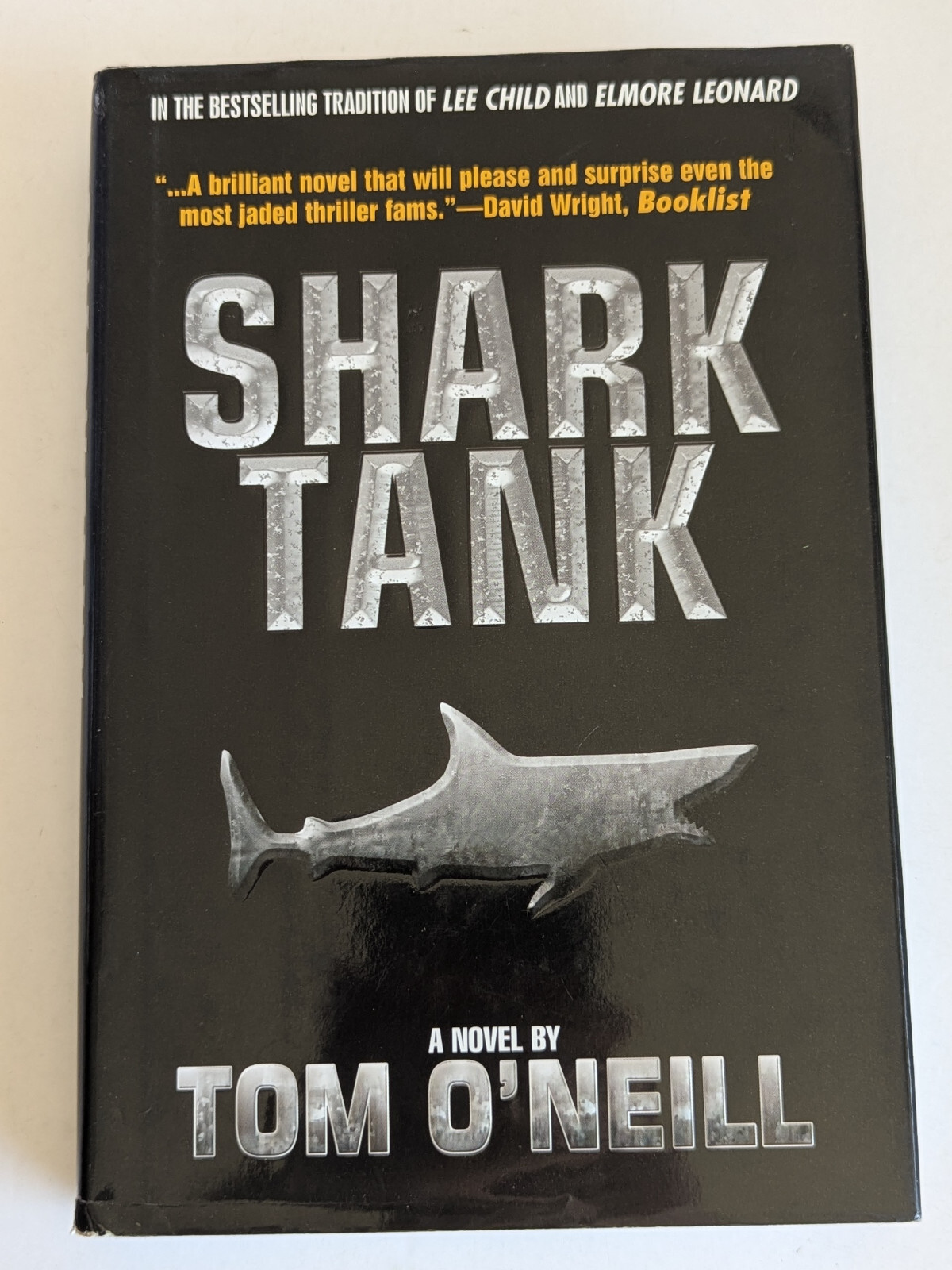 Shark Tank by Tom O’Neill Hardcover GC PreOwned Fiction Thriller