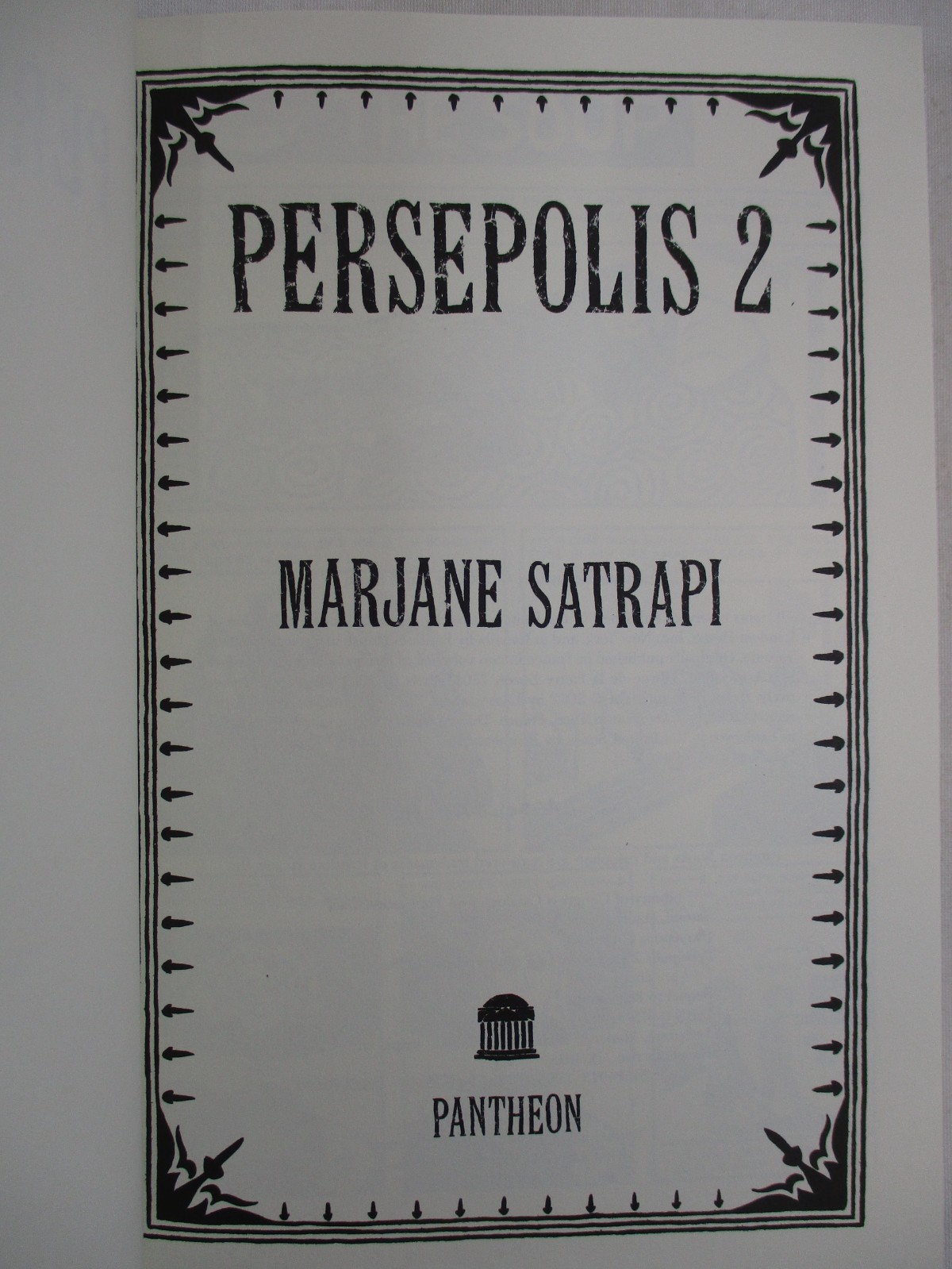 SIGNED by MARJANE SATRAPI “PERSEPOLIS 1 & 2” 2-Volume Graphic Novel SC Slipcase