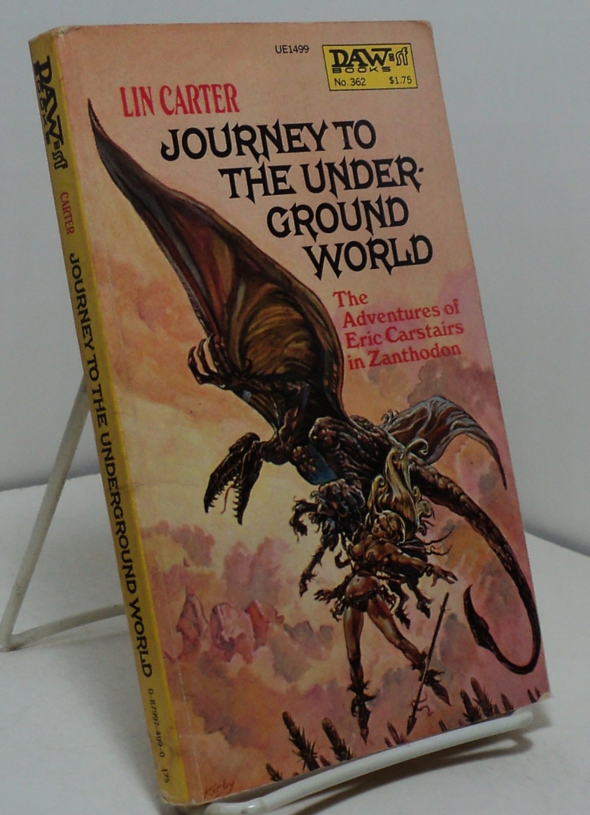 Journey to the Underground Wor by Lin Carter – 1979 – First edition – DAW 362